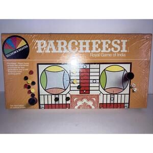 VINTAGE 1992 Parcheesi Board Game Selchow & Righter Co. FACTORY SEALED NEW
